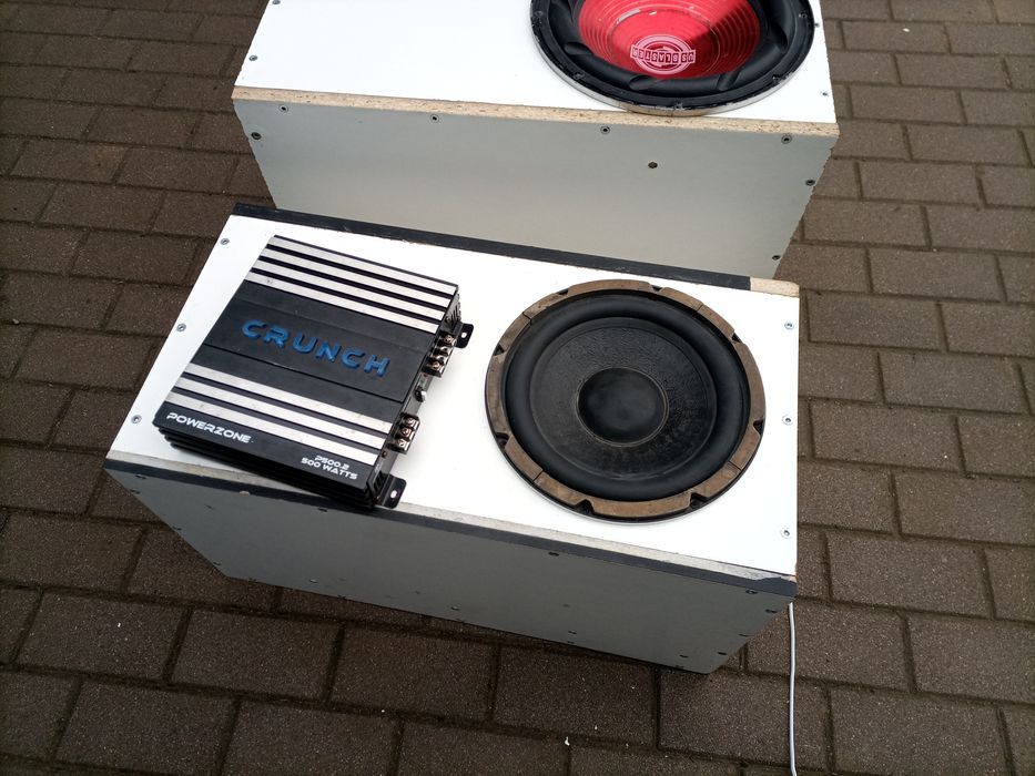 Короби сабвуфери та підсилювач