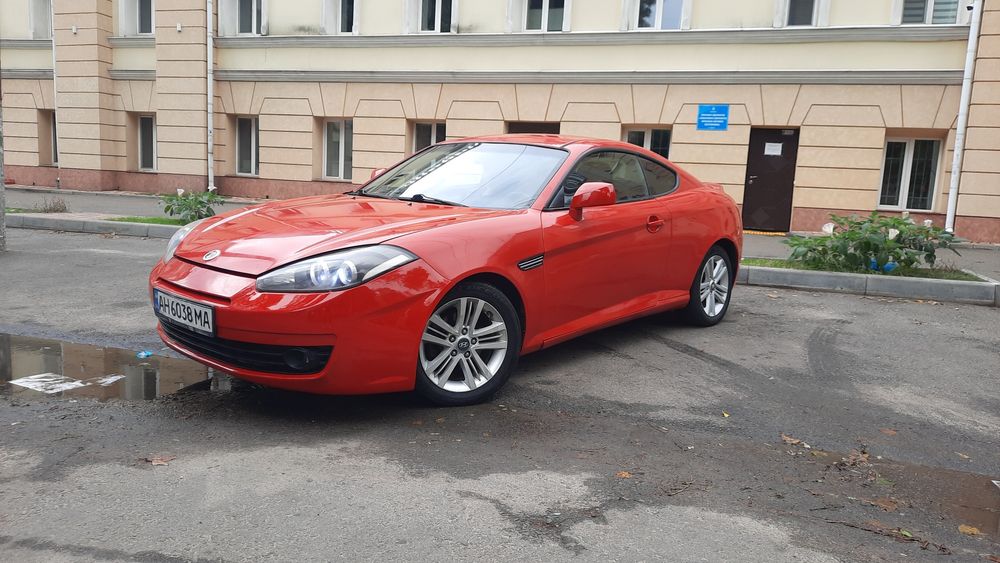 Продам xyundai tiburon 2007 год