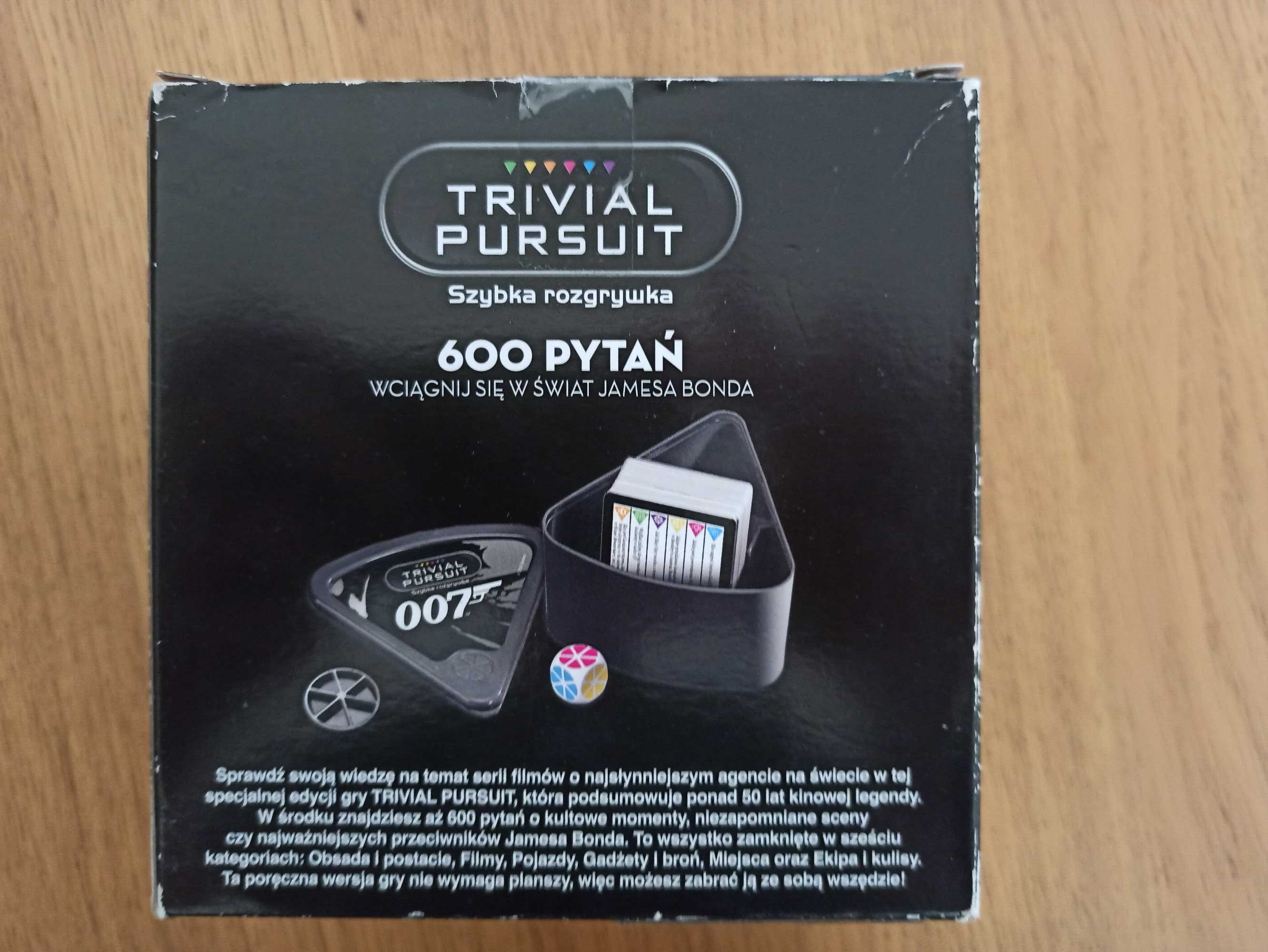 Gra towarzyska Trivial Pursuit James Bond 007