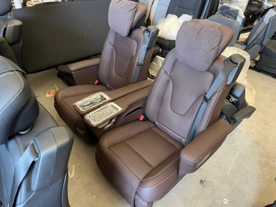 Нові сидіння салон сиденья Mercedes V-klasa W447 Віто Vito Nappa VIP