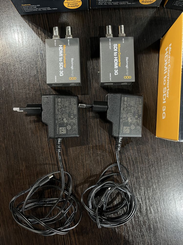 Конвертер Blackmagic Design Micro Converter SDI to HDMI 3G та зворотні