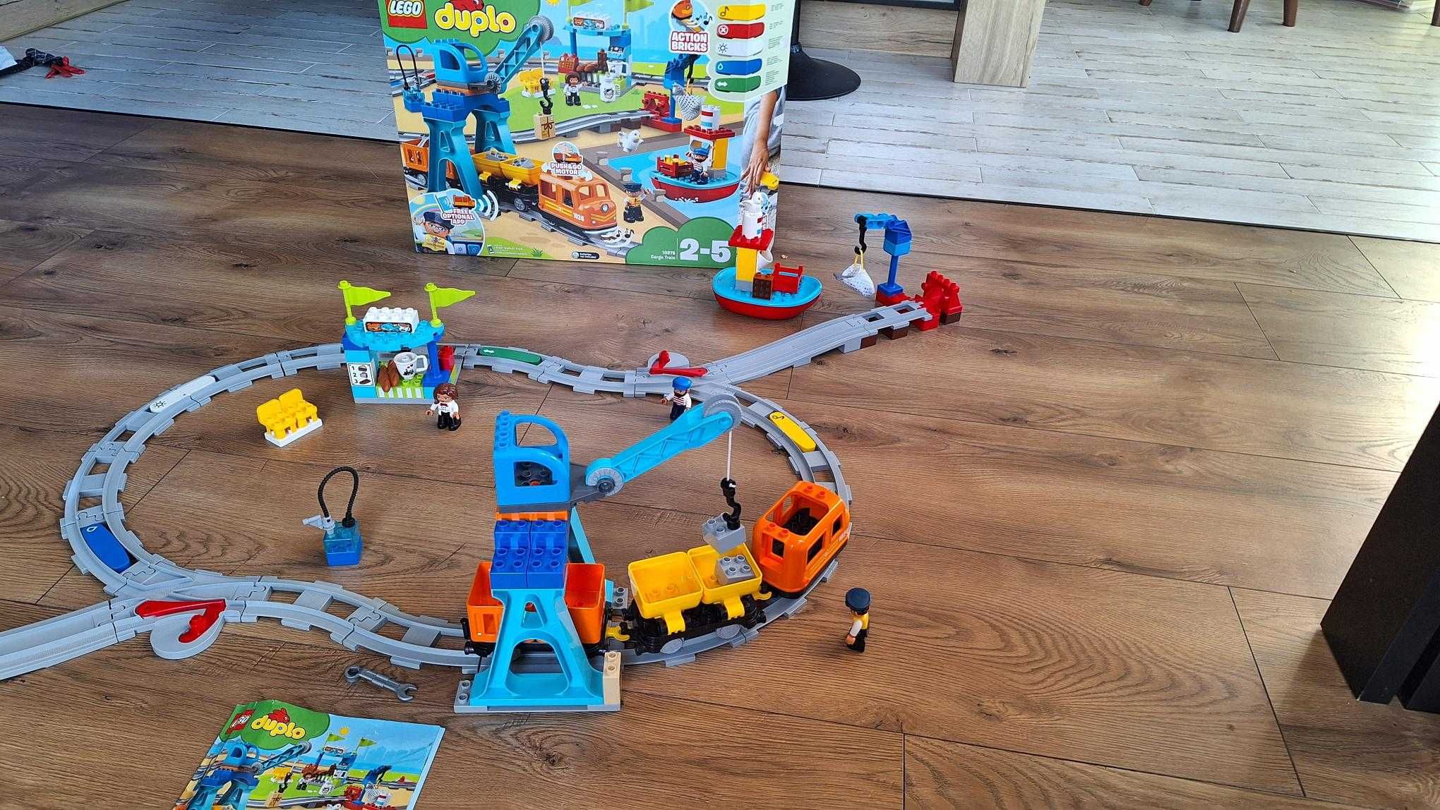 Lego 10875 duplo pociąg towarowy