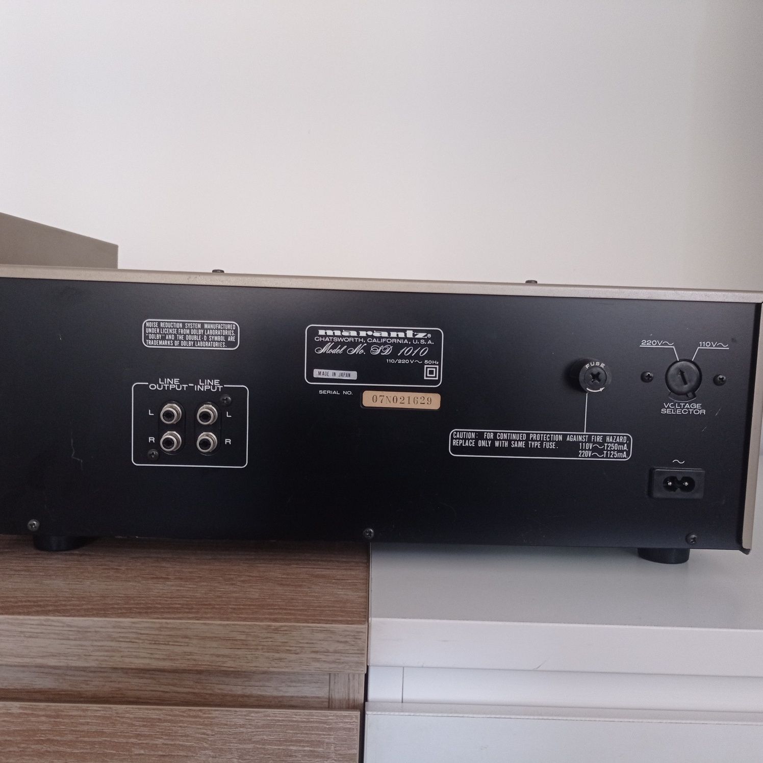 Marantz magnetofon-JD 1010, tuner-ST 521L i wzmacniacz-PM 550DC