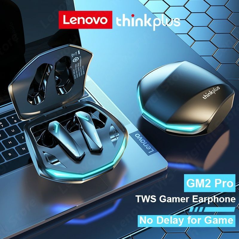 Навушники бездротові Lenovo GM2 Pro