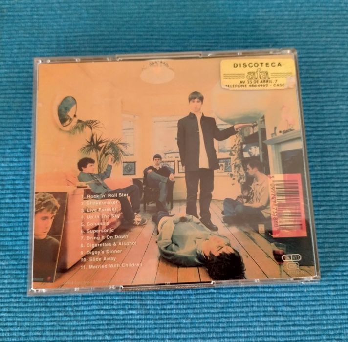 Oasis "Definitely Maybe" CD duplo edição especial