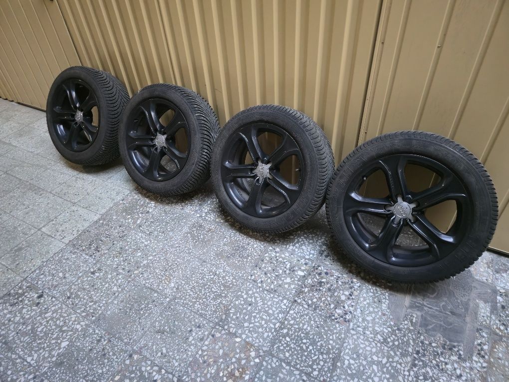 Felgi aluminiowe+opony zimowe Audi A3 A4 A5 A6 A8 Q3 Q5 17"