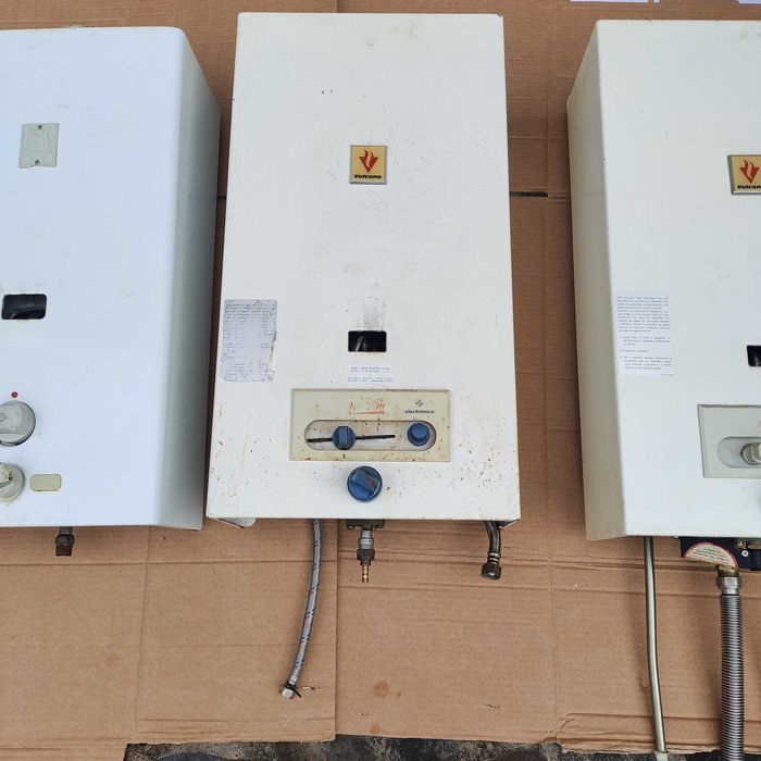 Máquina de lavar roupa BOSCH 7Kg Esquentador VULCANO Gás Natural