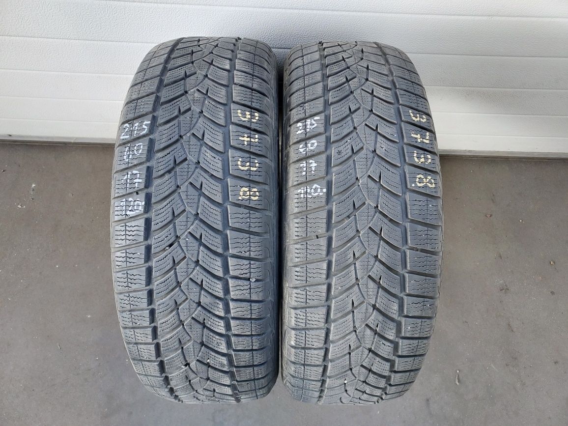 2 opony zimowe Goodyear 215/60/17 96H