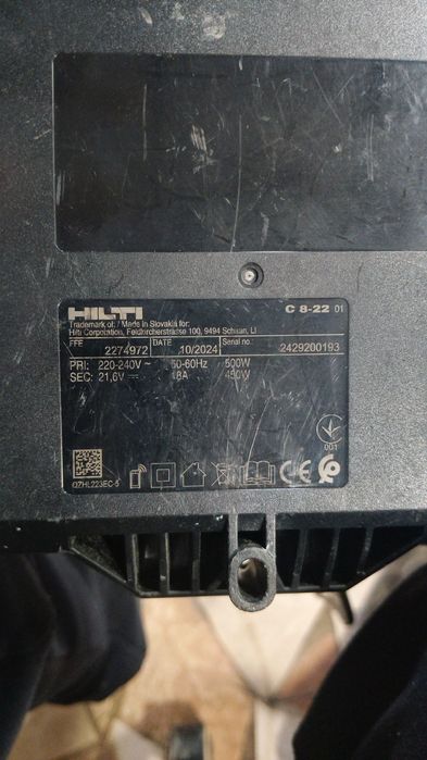 зарядка milwaukee, hilti