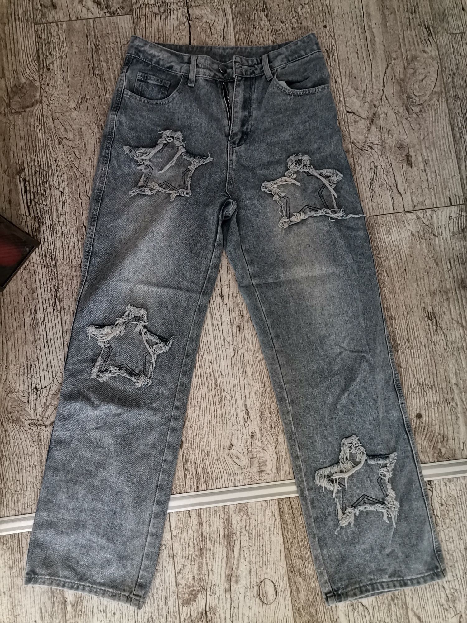 spodnie y2k jeansy