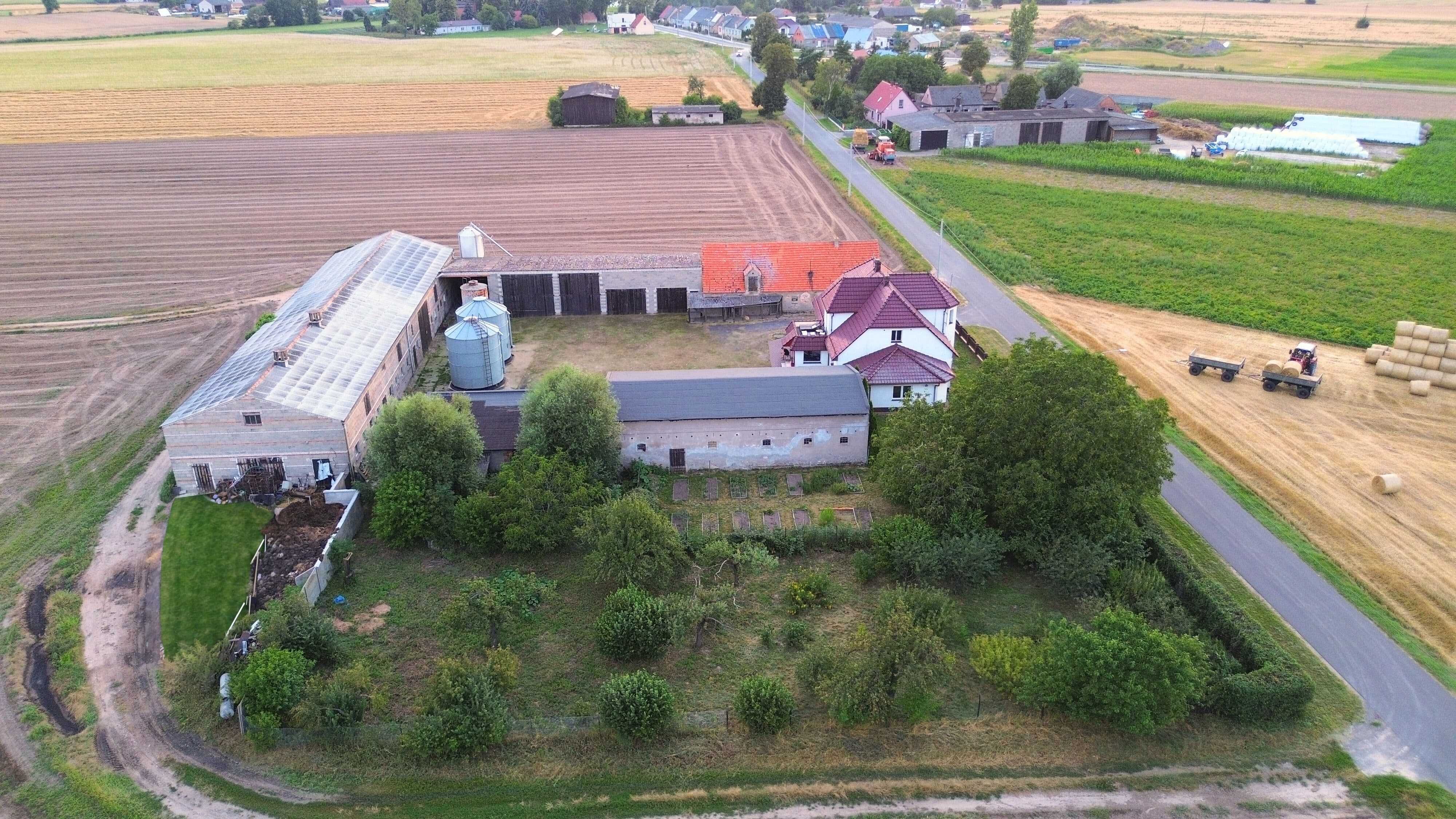 Gospodarstwo z domem i około 22 ha ziemi na sprzedaż Wielkopolska
