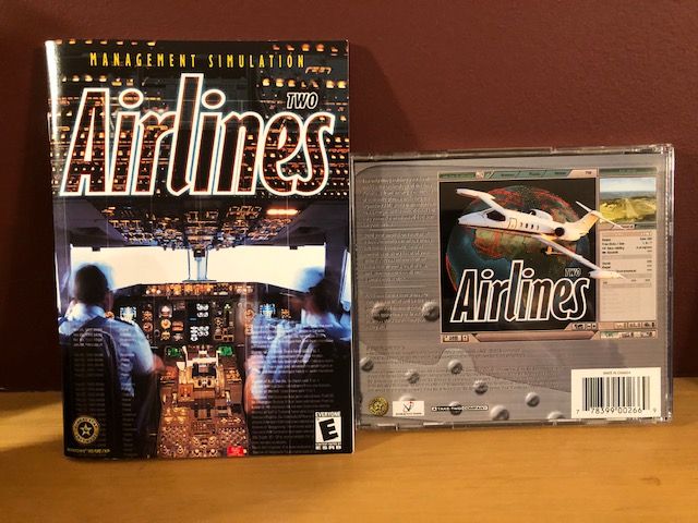 Two Airlines Management Simulation gra
