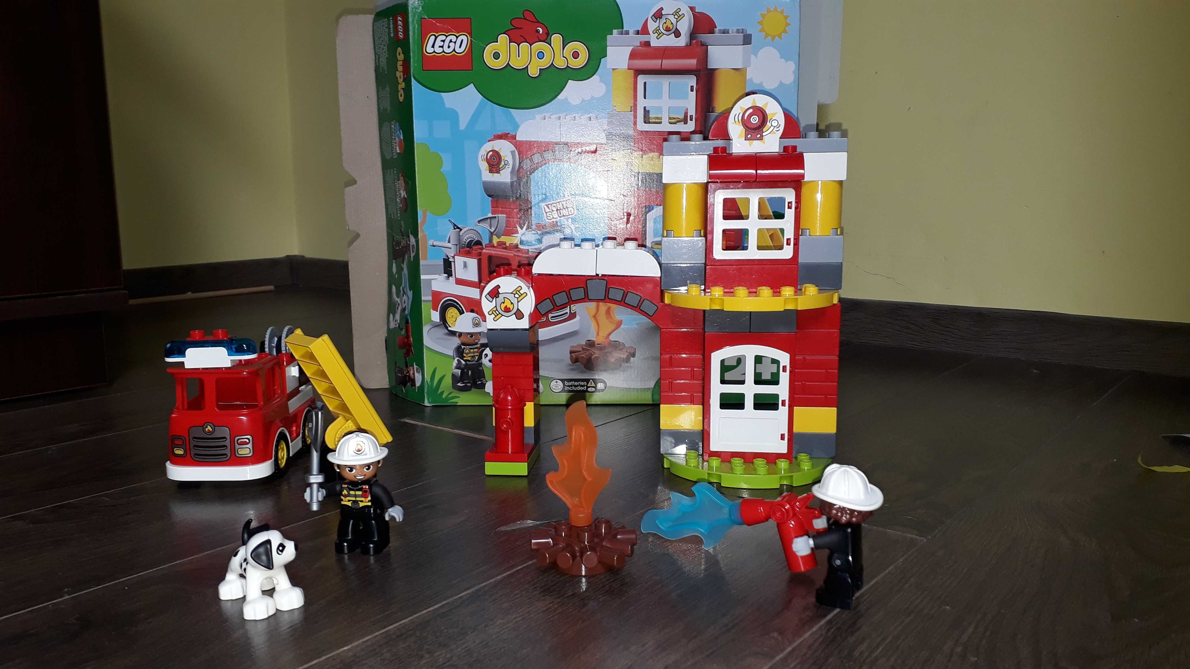 Lego duplo remiza strażacka (10903) - używany, stan bardzo dobry