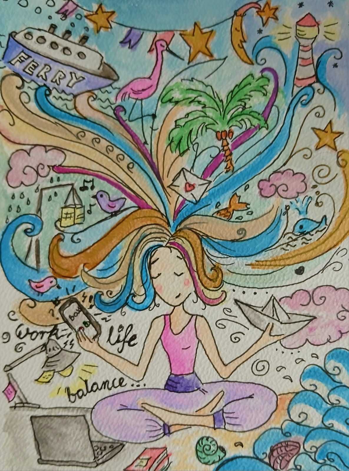 Personalizowane obrazki work life balance