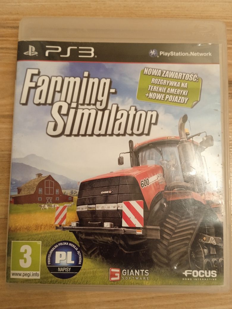 PS3 gra Farming Simulator pl