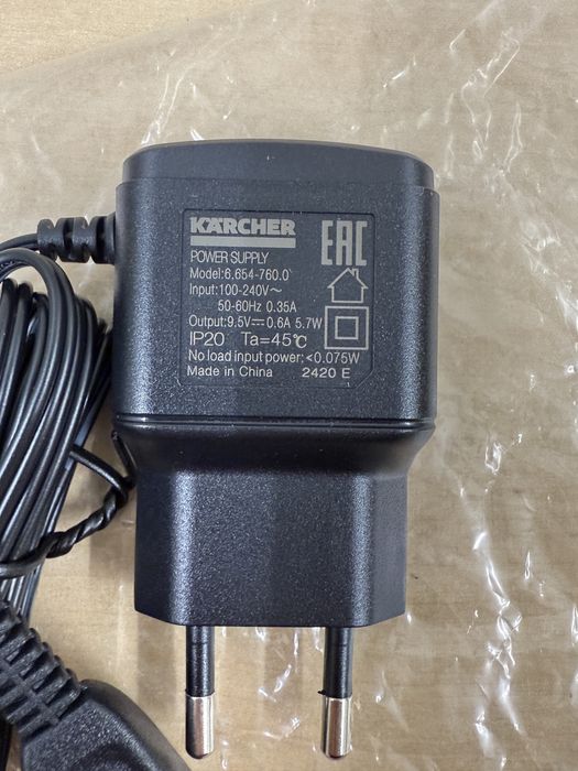 Zasilacz ładowarka PS02 Karcher OC 3, EDi 4 , FC 3 Cordless EWM 2 Mop