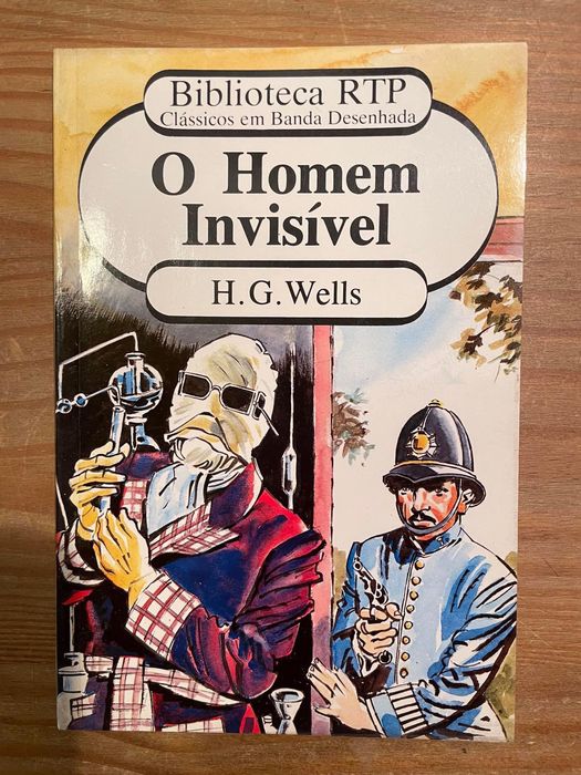 BD - O Homem Invisível - H. G. Wells (portes grátis)