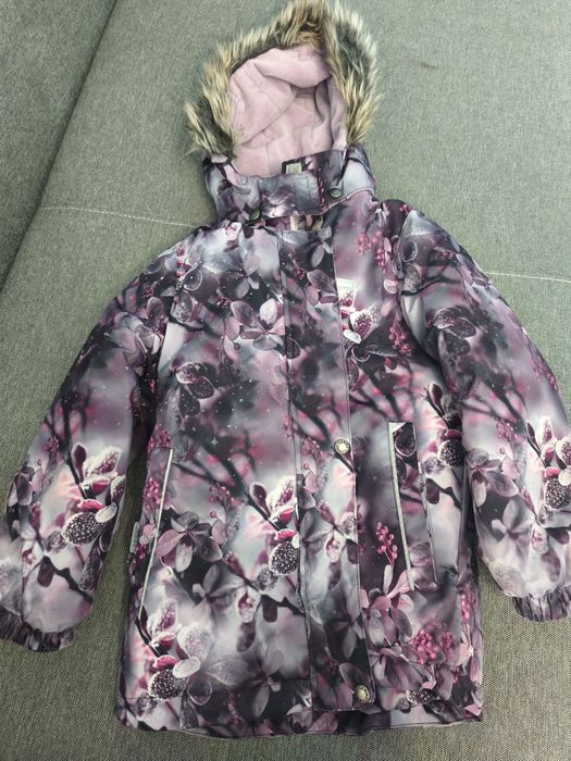 Зимова куртка + штани ( комбінезон)Lenne 110 для дівчинки