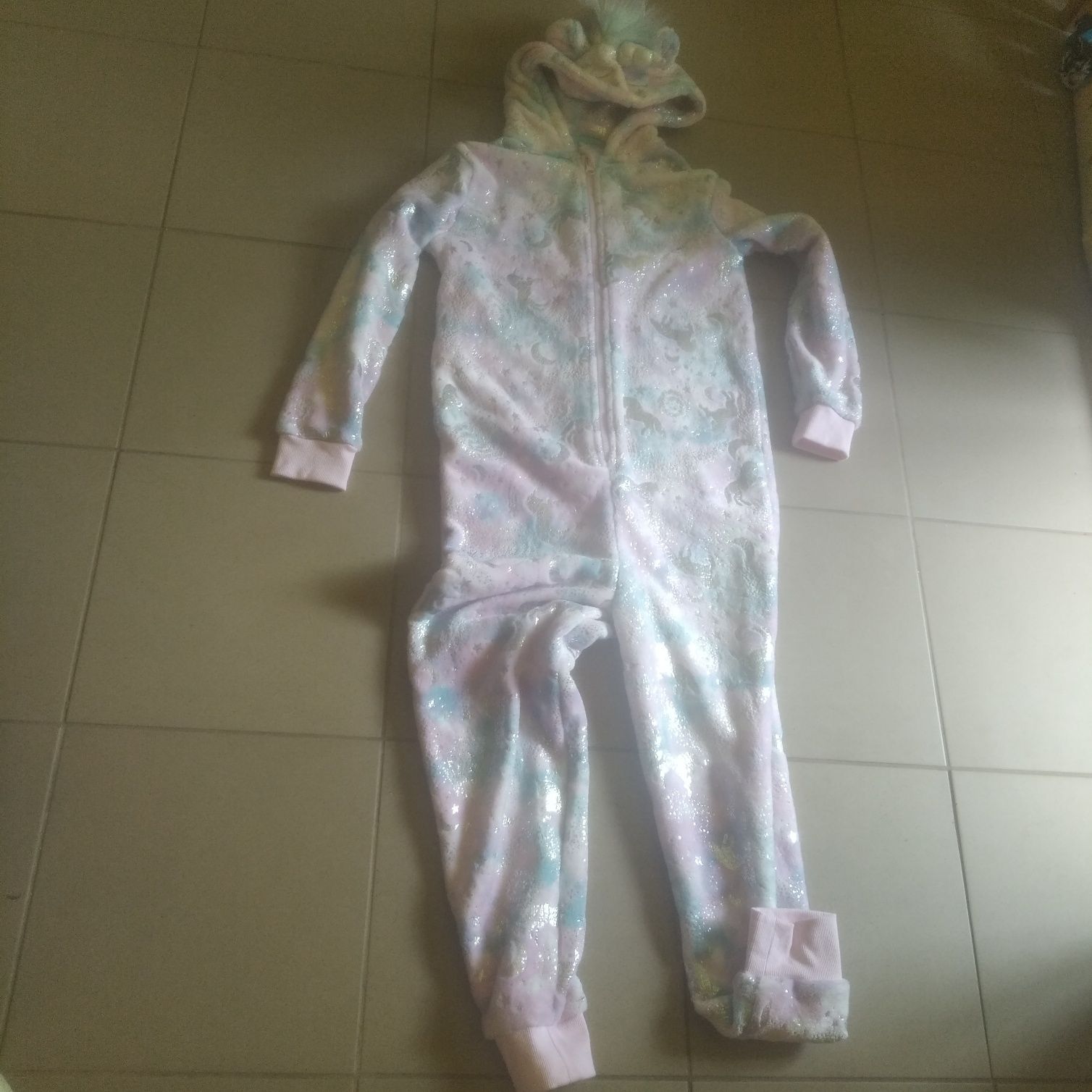 Kombinezon polarowy Jednorożec na 146/152 cm Dunnes