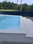 Tela armada piscina