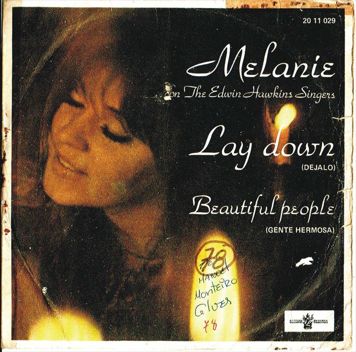 Melanie - Lay down - Buddah Records 1970- Disco EP 45 rpm -
