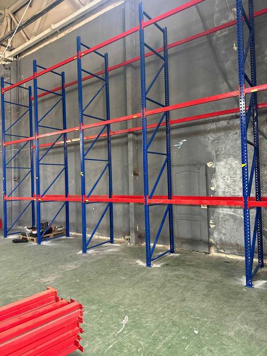 Стелажі для складу. Під євро палети та американки. Нові та Б\У
