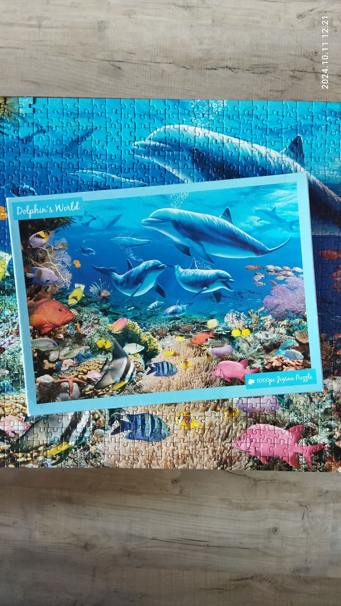 Puzzle Dolphin's World 1000