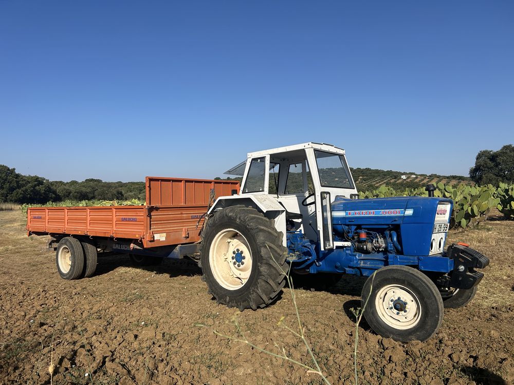Tractor Ford 4000 de 60 cv
