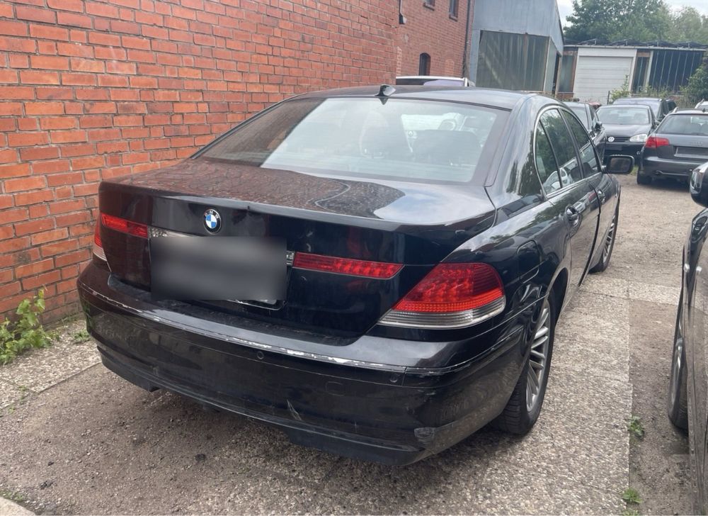 Bmw e65 przedlift 3.6 735i Blacksapphire 475 wszystkie części