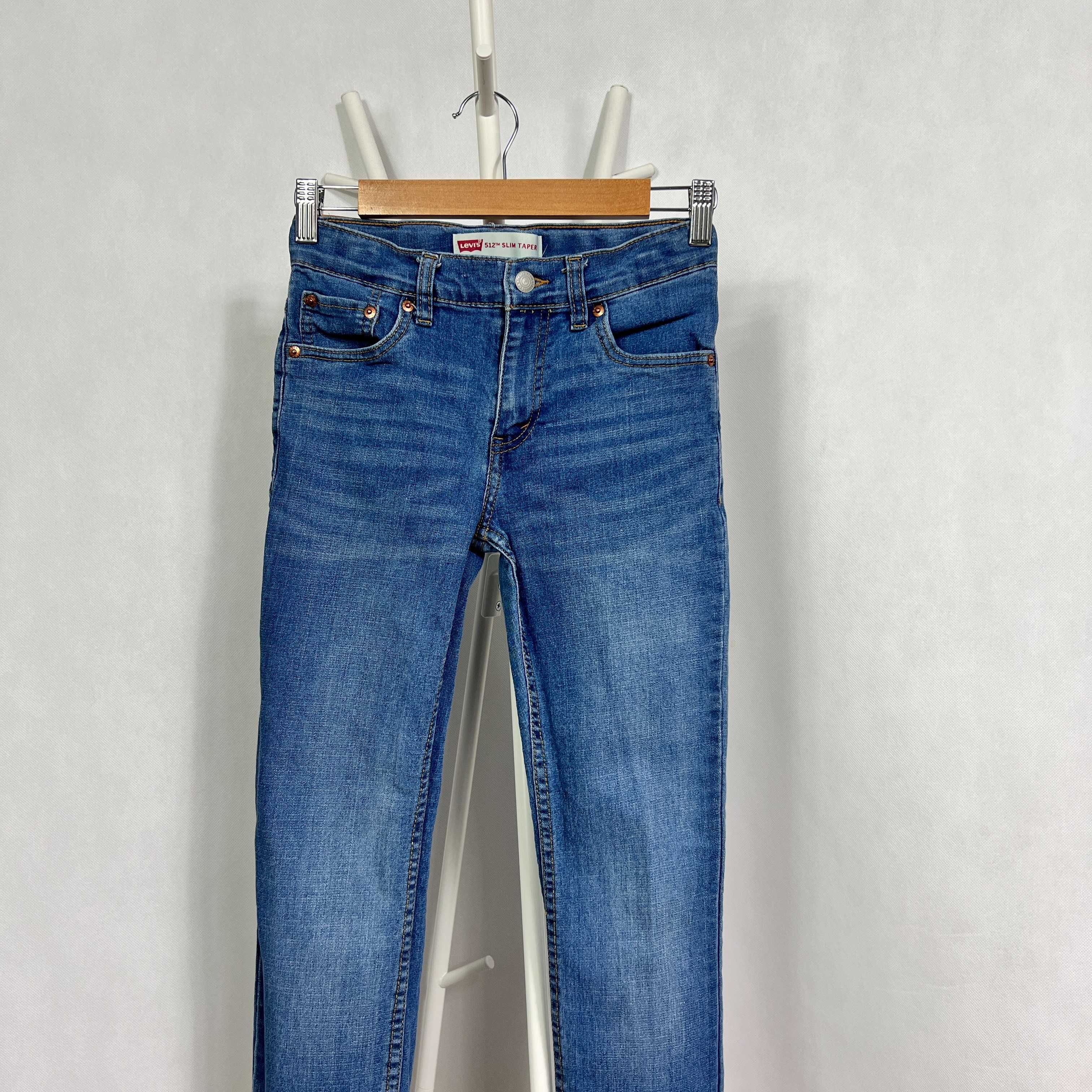 Spodnie jeansowe jeansy Levis 512