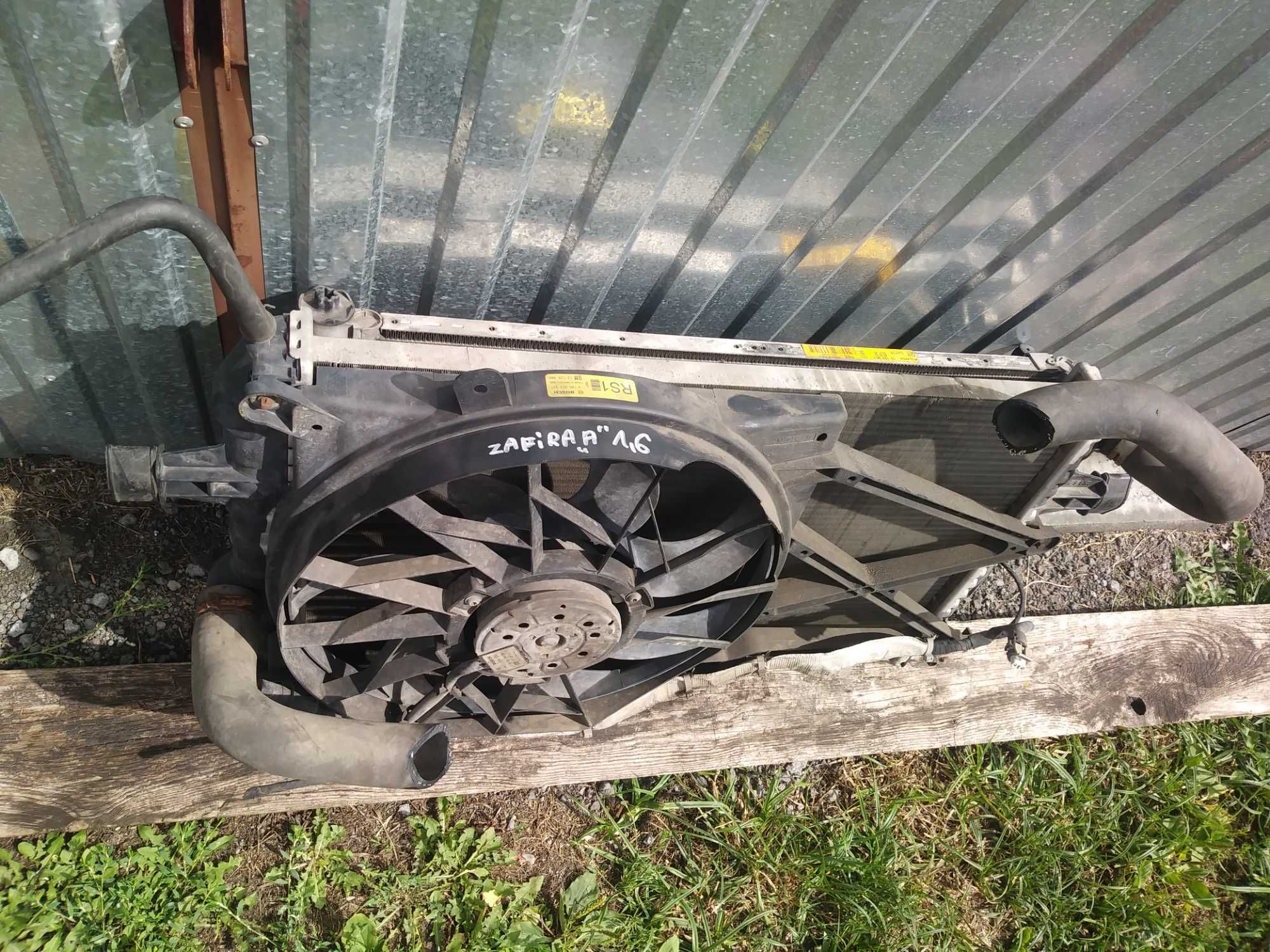 Opel zafira A 1.6 Komplet Chłodnic