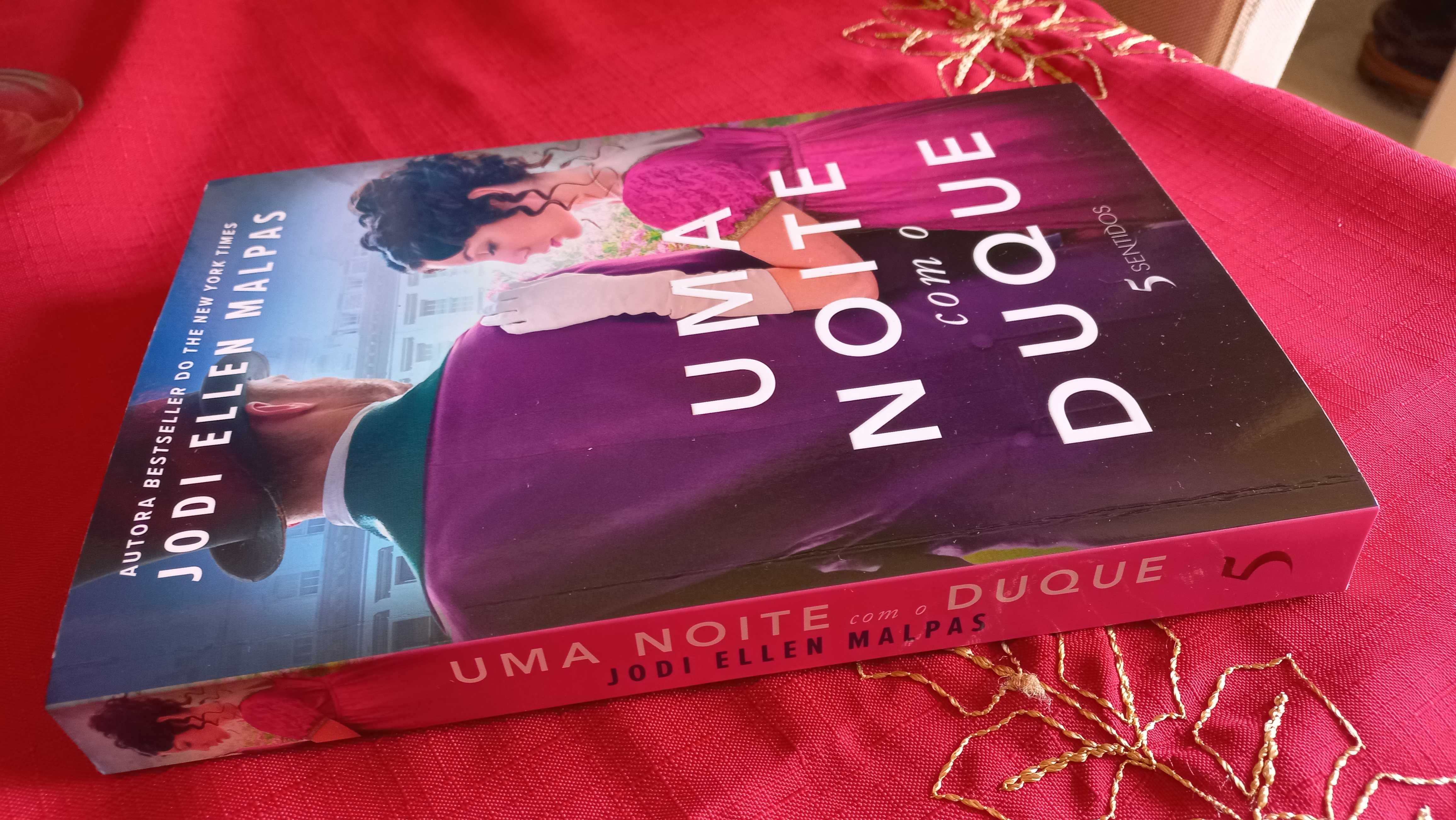 Livro Romance de Época - "Uma Noite com o Duque de Jodi Ellen Malpas.