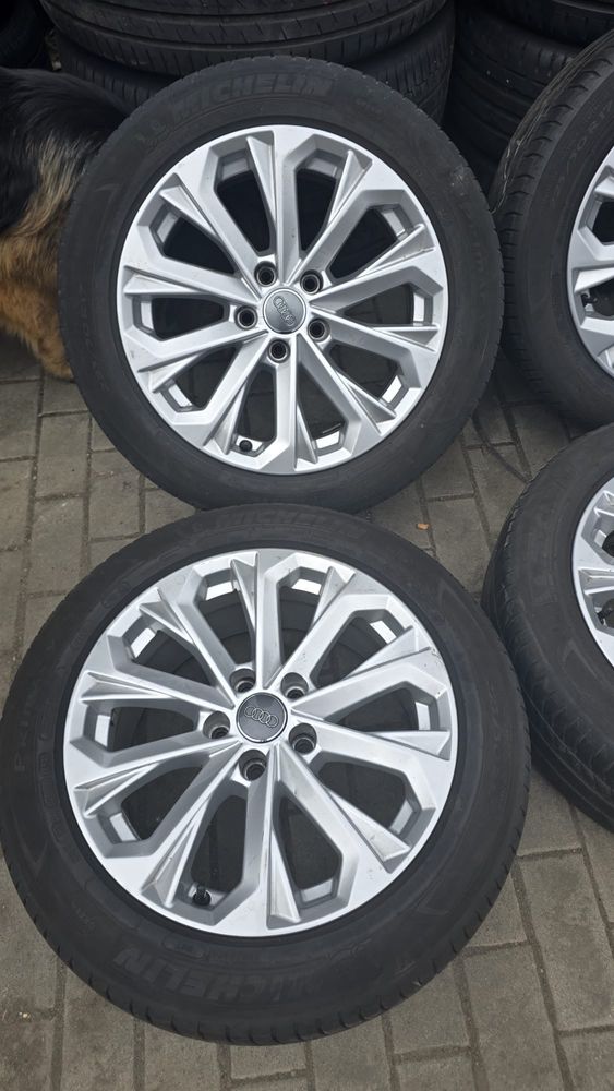 Oryginalne felgi Audi 17” + opony Michelin | 5x112 ET38 | B8 B9