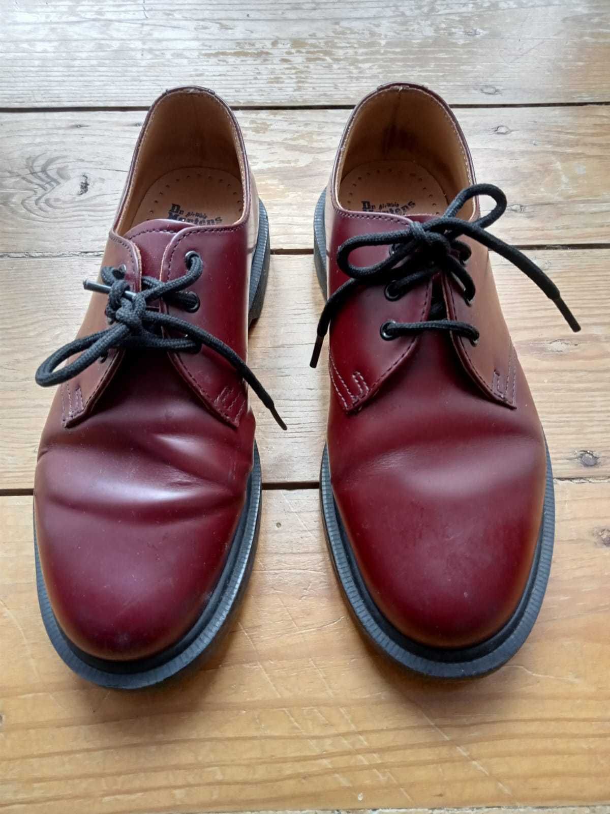 Dr. Martens - 1461 em pele cereja