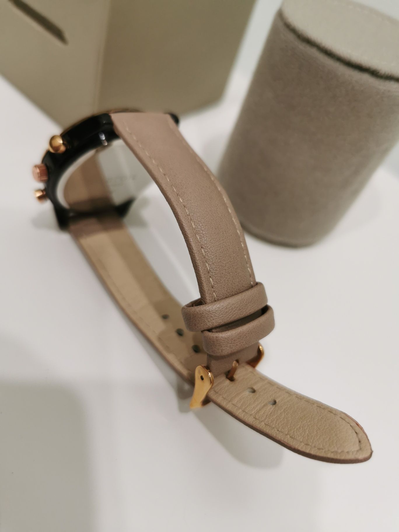 Zegarek PARFOIS nude beige