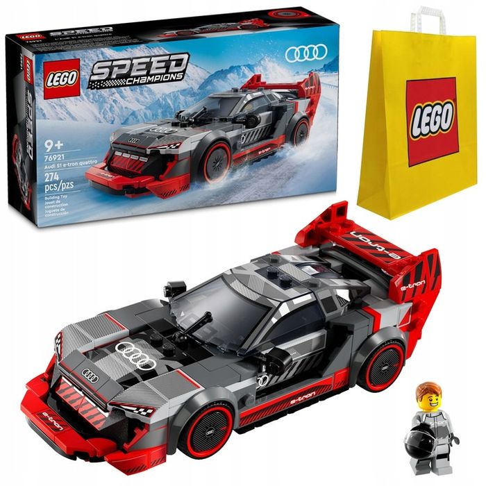 Klocki Lego Speed Champions 76921 Wyścigowe Audi S1 E-tron Quattro + T