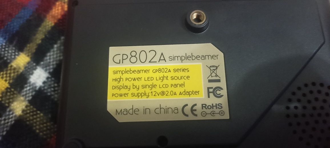 LED проектор GP802A для дома