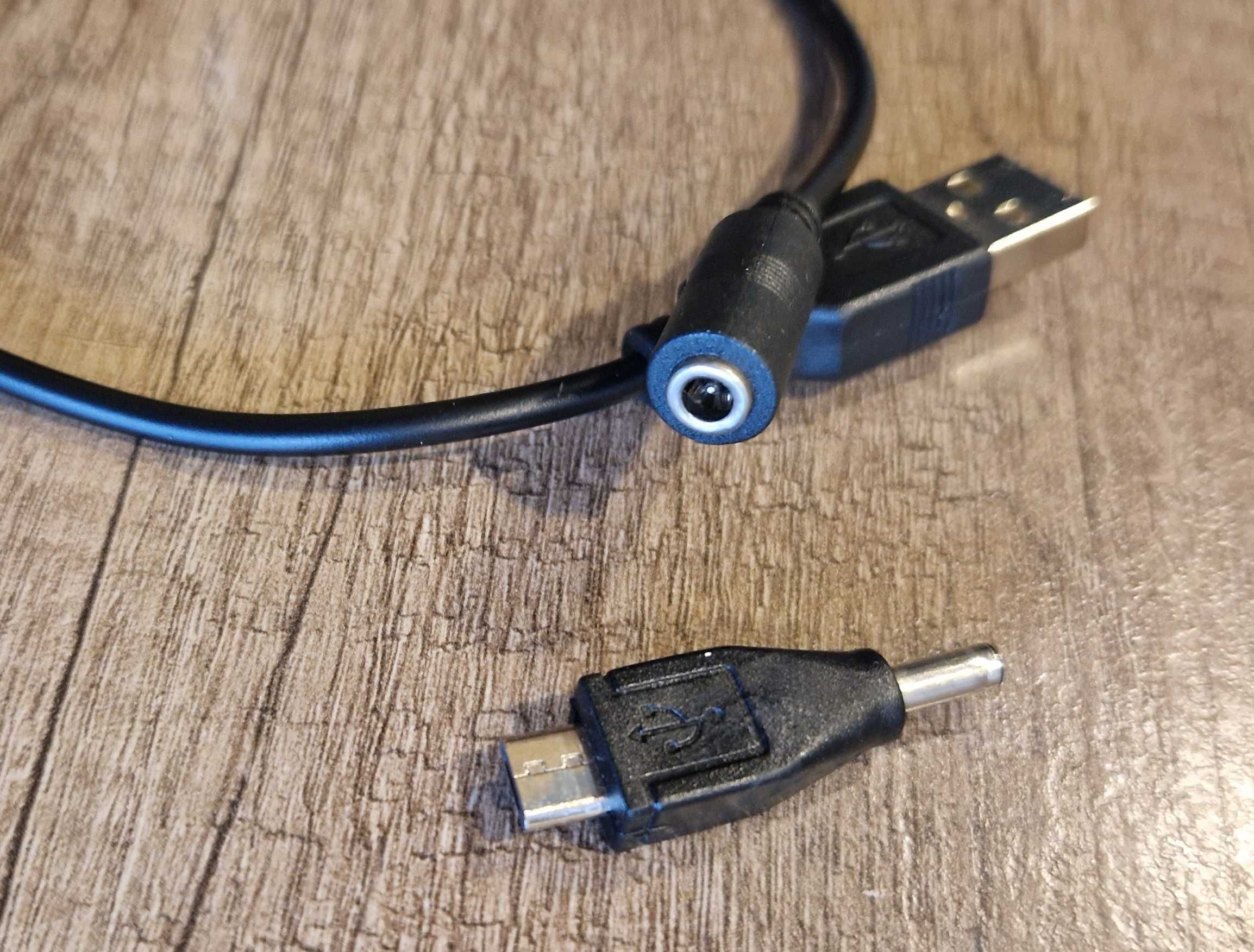 Adaptery-kable,wtyki bolcowe do zasilania elektroniki z ładowarki USB