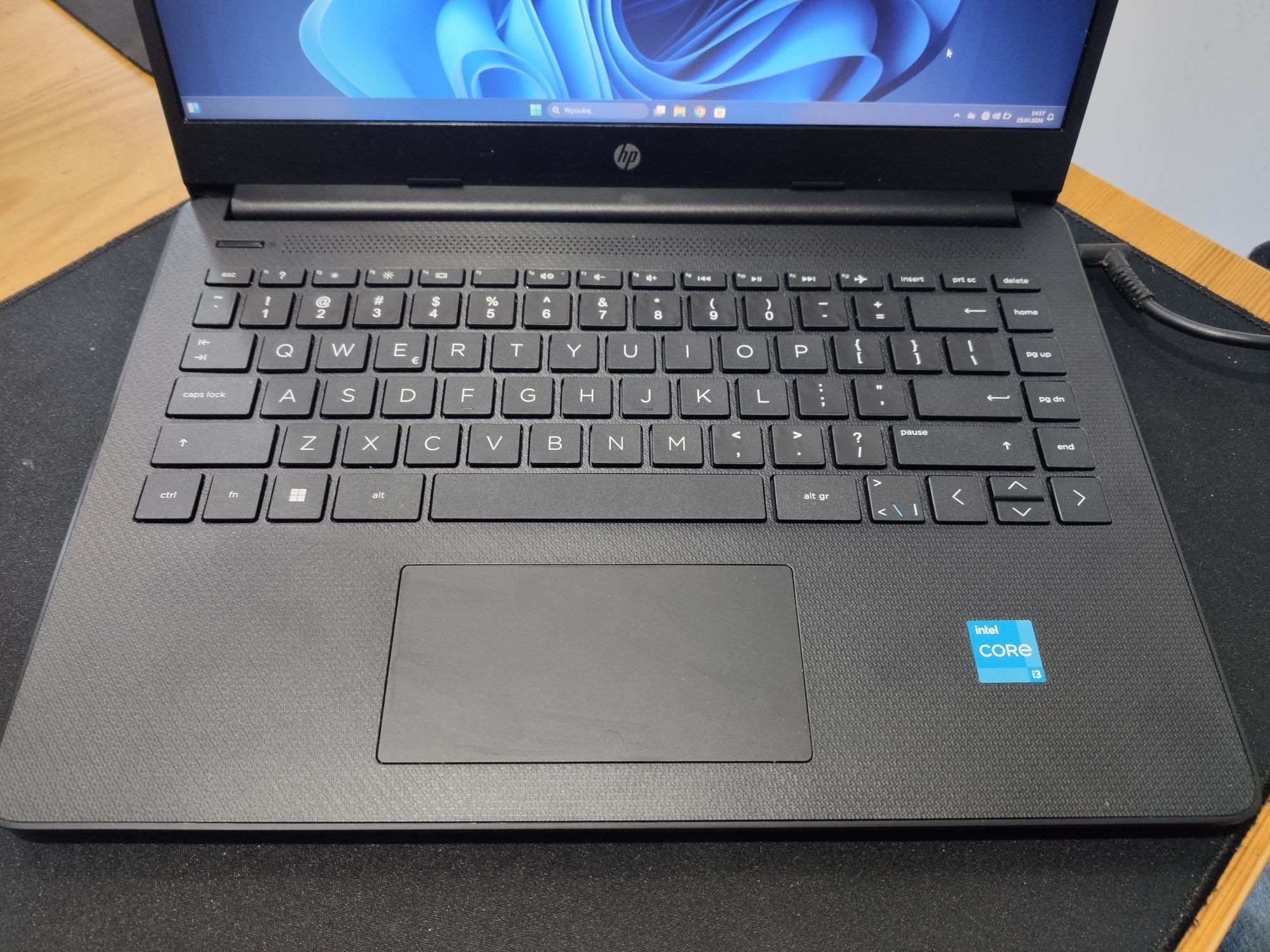 Laptop ultrabook HP 14" Intel 11Gen NvME po firmie