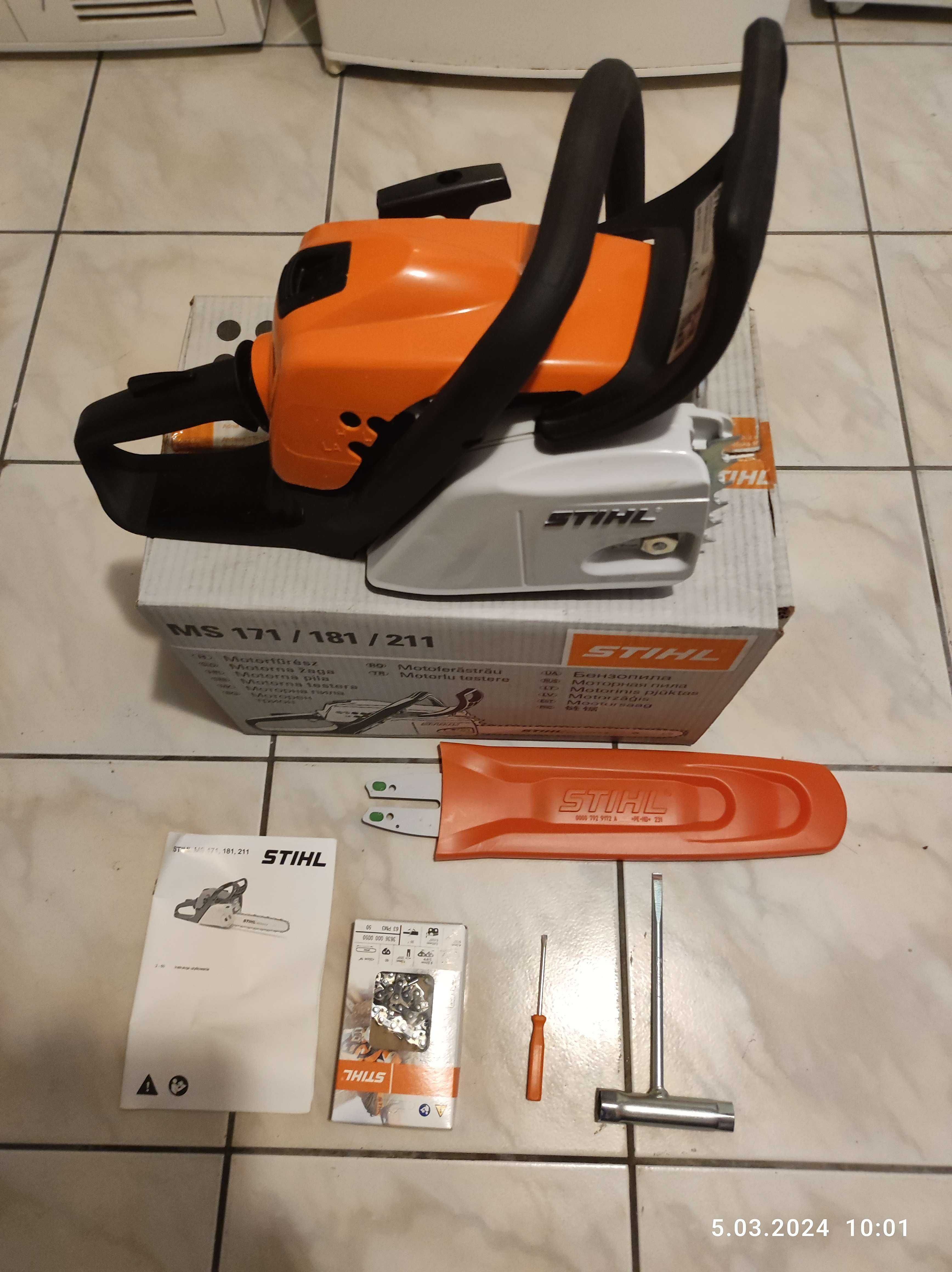 Pilarka spalinowa MS211  STIHL 2,3KM