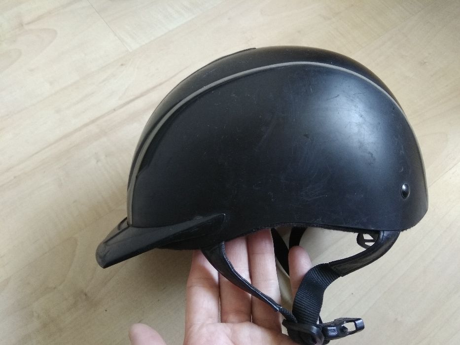 Детский шлем для верховой езды, конного спорта, жокейка HKM, 49-52см