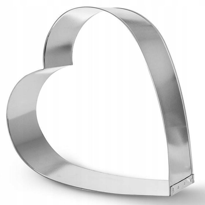 Tortownica Okrągła Z Wkładem Serce Blacha 24 Cm