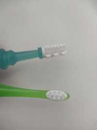 Akcesoria dla niemowląt gruszka do nosa i szczoteczki do zębów