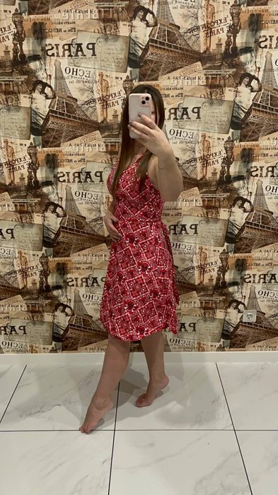 Хлопковое платье М