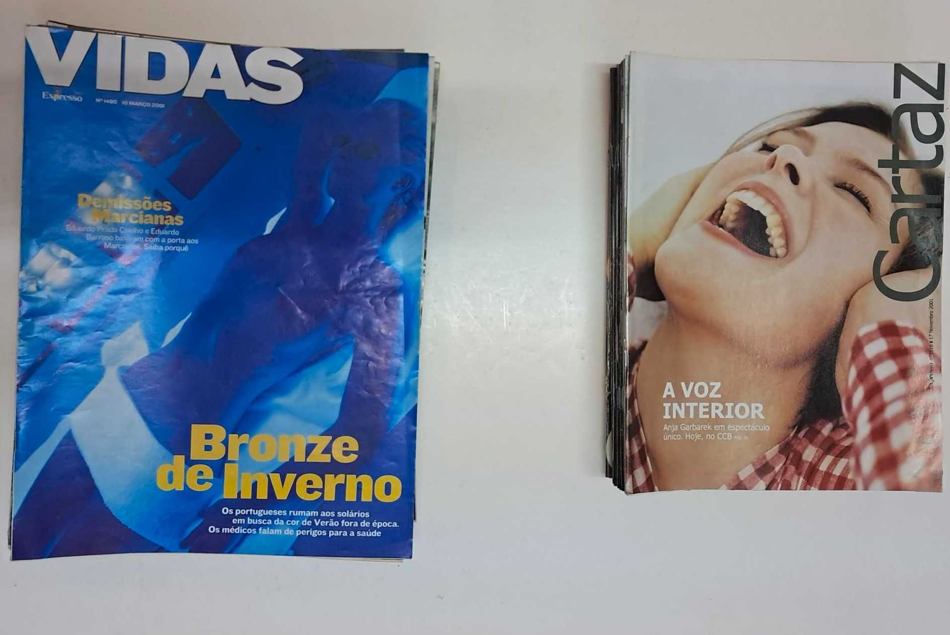 114 Revistas Suplemento do jornal EXPRESSO - 1990 até 2001