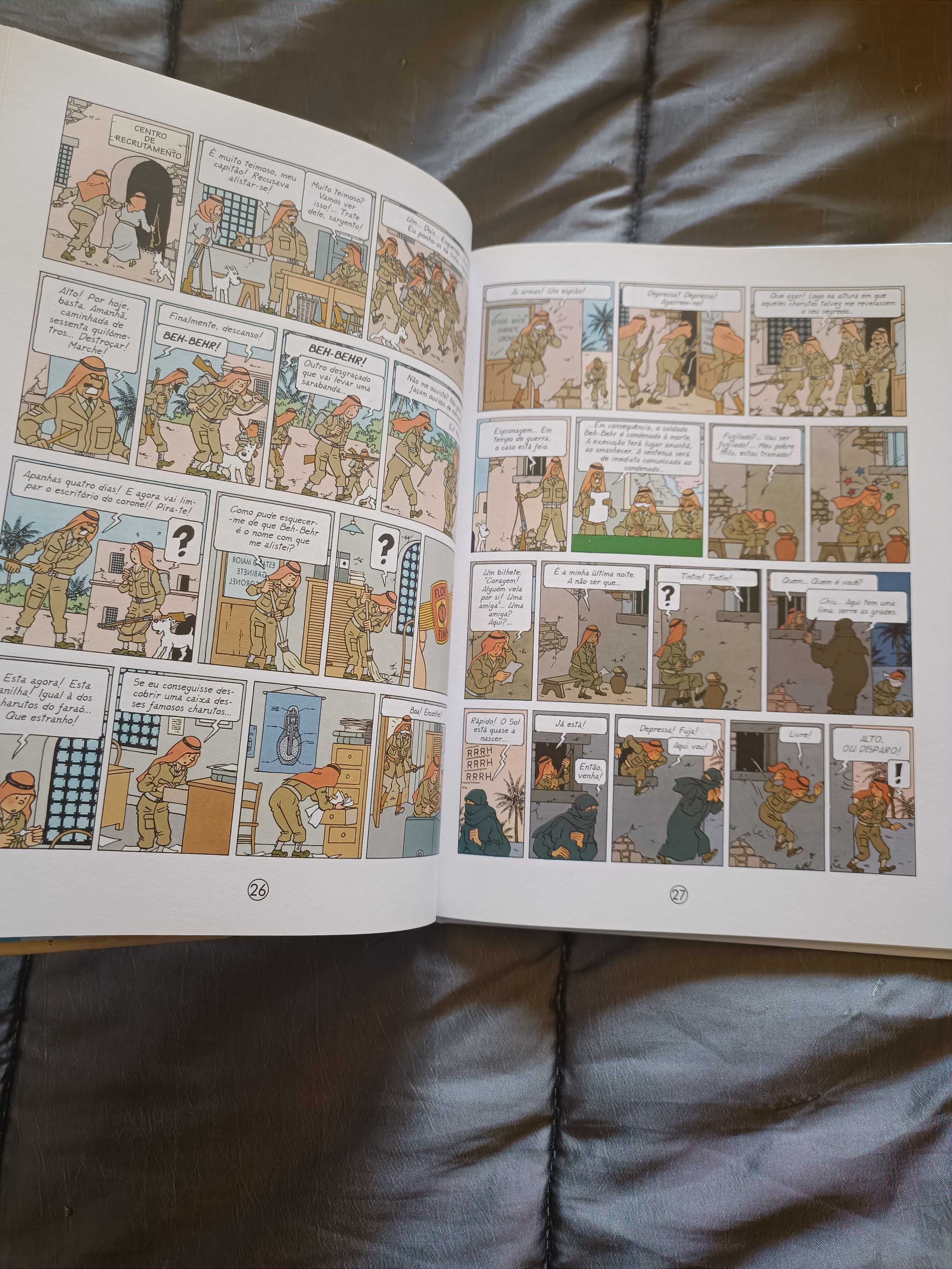 BD - As aventuras de Tintin - Os Charutos do Faraó
