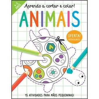 Aprendo a Cortar e Colar! Animais / Selva, Elizabeth Golding