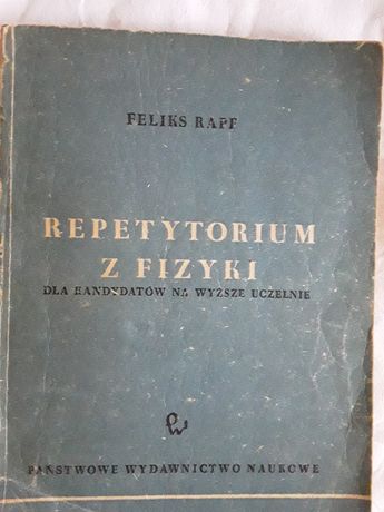 Repetytorium z fizyki Feliks Rapf