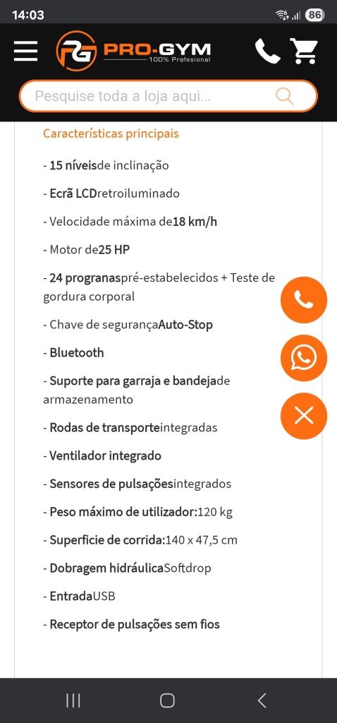 Passadeira rebook como nova