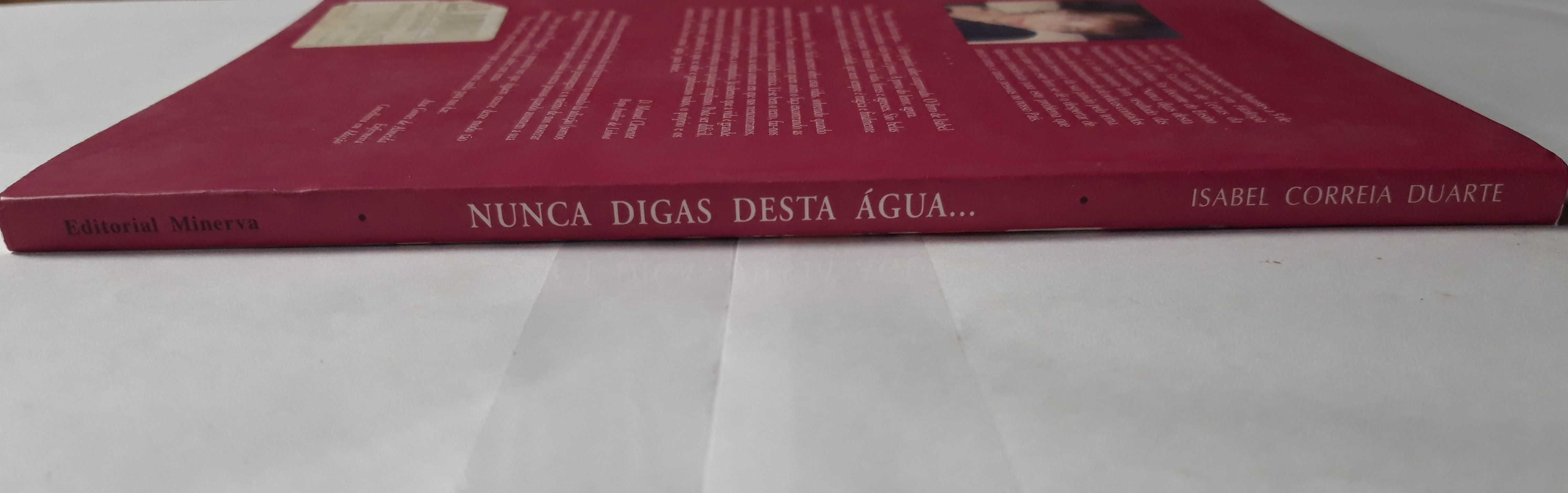 Livro Ref Par1- Isabel Correia Duarte - Nunca Digas Desta Água...